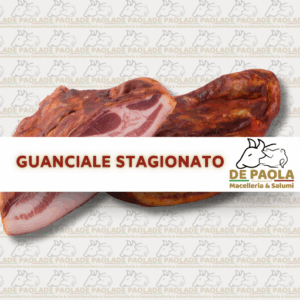 Guanciale stagionato - Macelleria De Paola