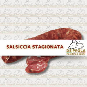 Salsiccia Stagionata Dolce e Piccante - Macelleria De Paola