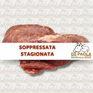 Soppressata Stagionata Bianca e Rossa Dolce - Macelleria De Paola